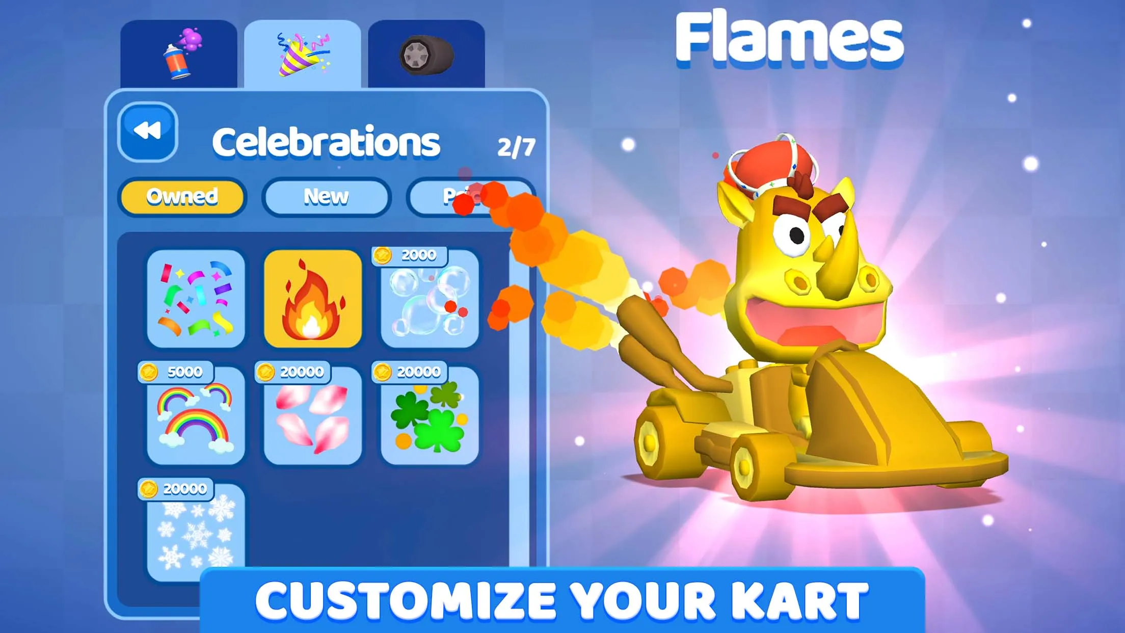 A screenshot from Smash Karts
